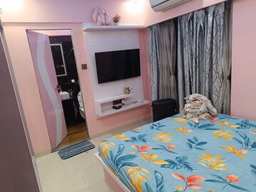 Bedroom in 1 BHK Apartment at Ani Anu Sri Balaji Enclave, Malad West – for Rent