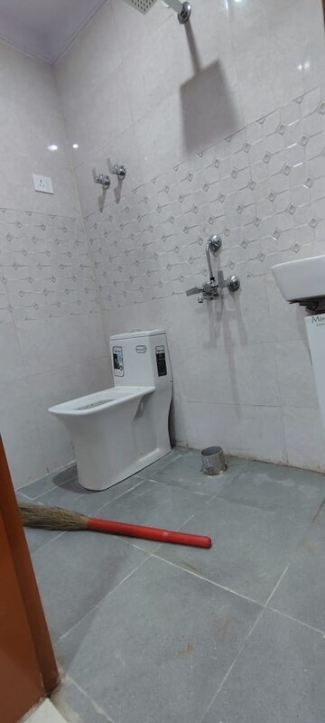 Bathroom in 2 BHK Builder Floor at Chattarpur – for Rent