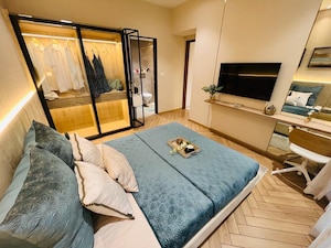 Bedroom in 2.5 BHK Apartment at Hiranandani The Walk, Ghodbunder Road – for Rent