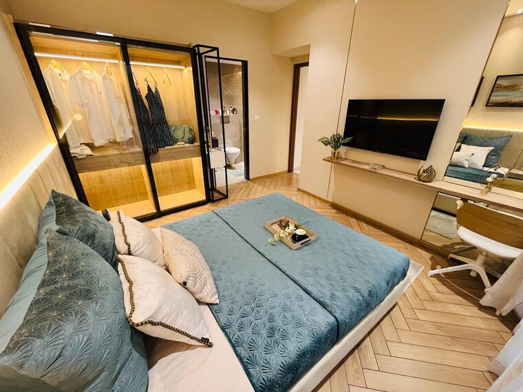 Bedroom, hiranandani-the-walk 2.5 Bedroom 650 Sq.Ft. Apartment In Ghodbunder Road Thane 9287061