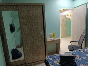 Bedroom in 1 BHK Apartment at Ani Anu Sri Balaji Enclave, Malad West – for Rent