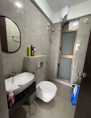 Bathroom in 2 BHK Apartment at Raymond Ten X Vibes, J K Gram – for Rent