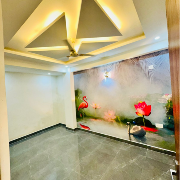 Bedroom in 3 BHK Builder Floor at Vihaan Wisteria, Aimnabad – for Sale