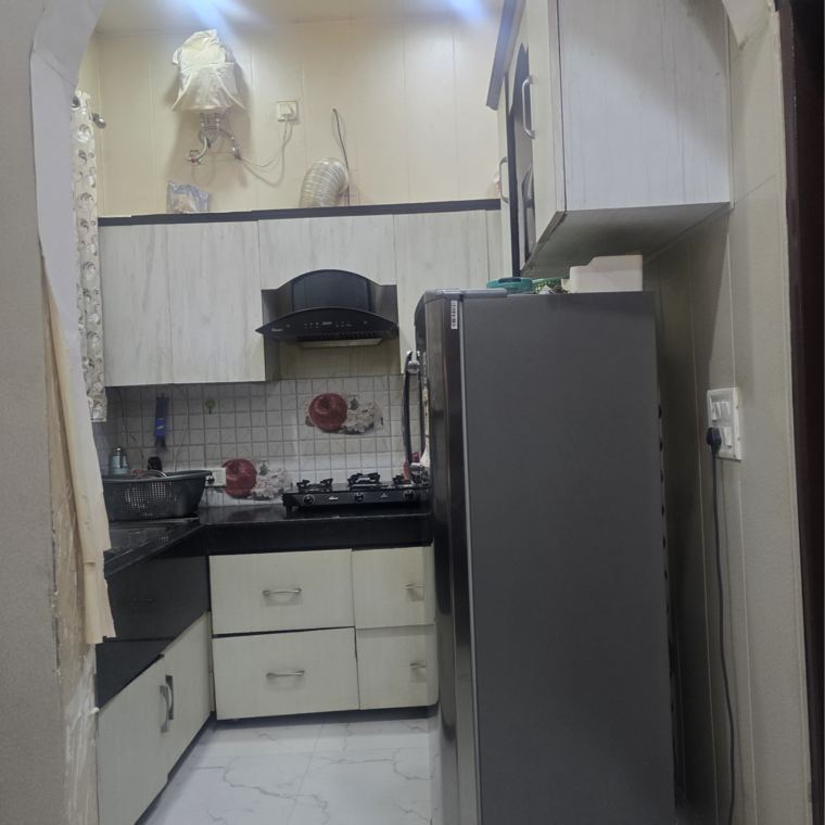 Kitchen, dhakoli 2 Bedroom 900 Sq.Ft. Builder Floor In Dhakoli Zirakpur 9287101