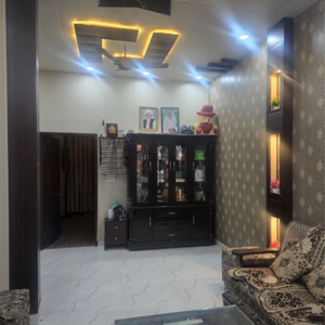 Living Room in 2 BHK Builder Floor at Dhakoli – for Sale