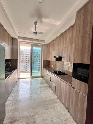 Kitchen in 3 BHK Apartment at Ambience Creacions, Sector 22 – for Rent