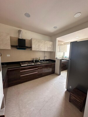 Kitchen in 3 BHK Apartment at Advaitha Aksha, Koramangala – for Rent