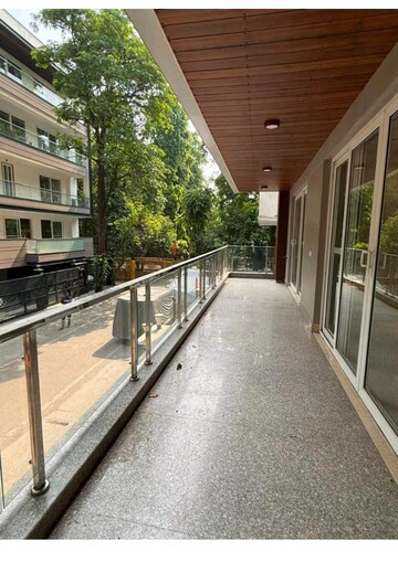 Balcony in 4 BHK Builder Floor at East Of Kailash – for Sale