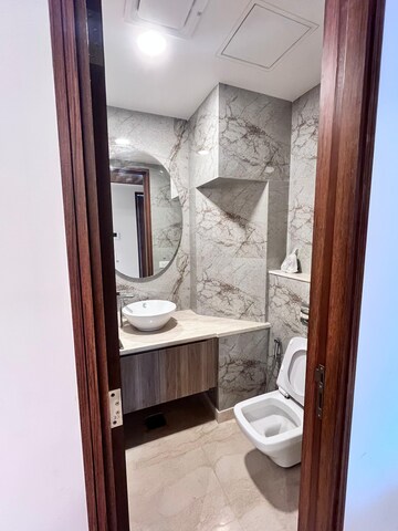 Bathroom in 3 BHK Apartment at Ambience Creacions, Sector 22 – for Rent