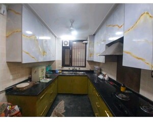 Kitchen in 2 BHK Builder Floor at Saket – for Rent