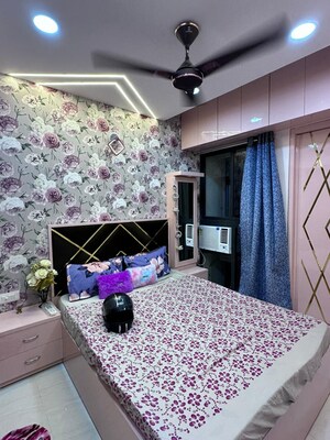 Bedroom in 2 BHK Apartment at Maithili Pride, Vartak Nagar – for Rent