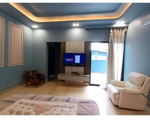 Living Room in 5 BHK Independent House at Sainik Farm – for Sale