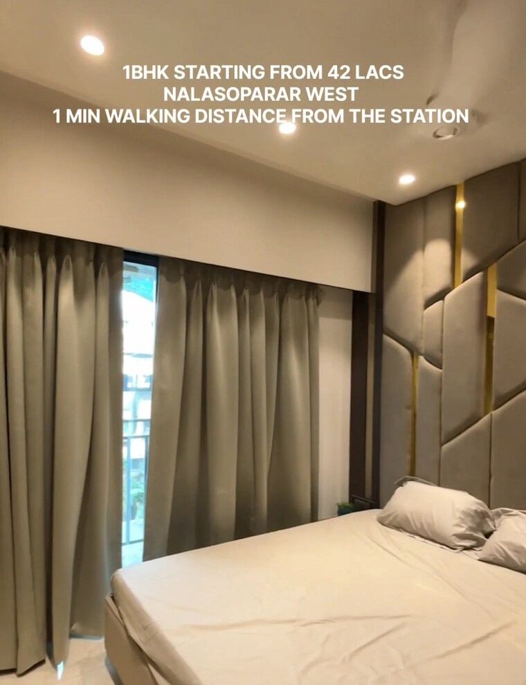 Bedroom, realtech-dhananjay-heights 2 Bedroom 1035 Sq.Ft. Apartment In Nalasopara West Palghar 9287155