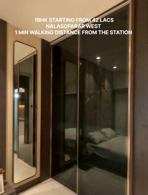 Building Lobby in 2 BHK Apartment at Realtech Dhananjay Heights, Nalasopara West – for Sale