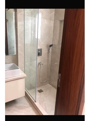 Bathroom in 4 BHK Builder Floor at Geetanjali Enclave – for Rent