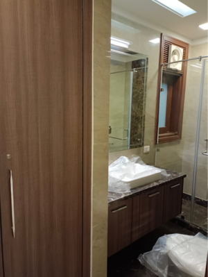 Attached Bathroom in 4 BHK Builder Floor at Boutique Residential Apartments A1 313, Safdarjung Enclave – for Rent