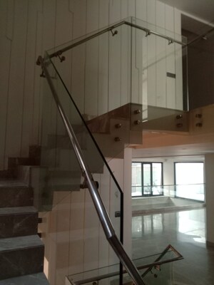 Staircase in 4 BHK Builder Floor at Boutique Residential Apartments A1 313, Safdarjung Enclave – for Rent