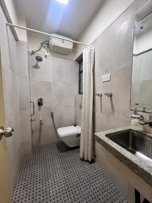 Bathroom in 3 BHK Apartment at Andheri West – for Rent