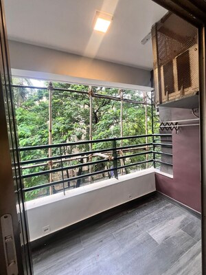 Balcony in 3 BHK Apartment at Andheri West – for Rent