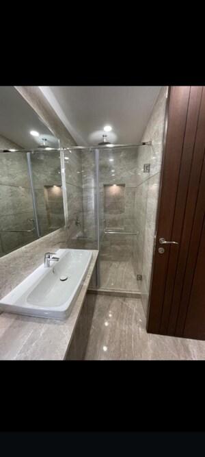 Bathroom in 3 BHK Builder Floor at Safdarjung Development Area – for Rent