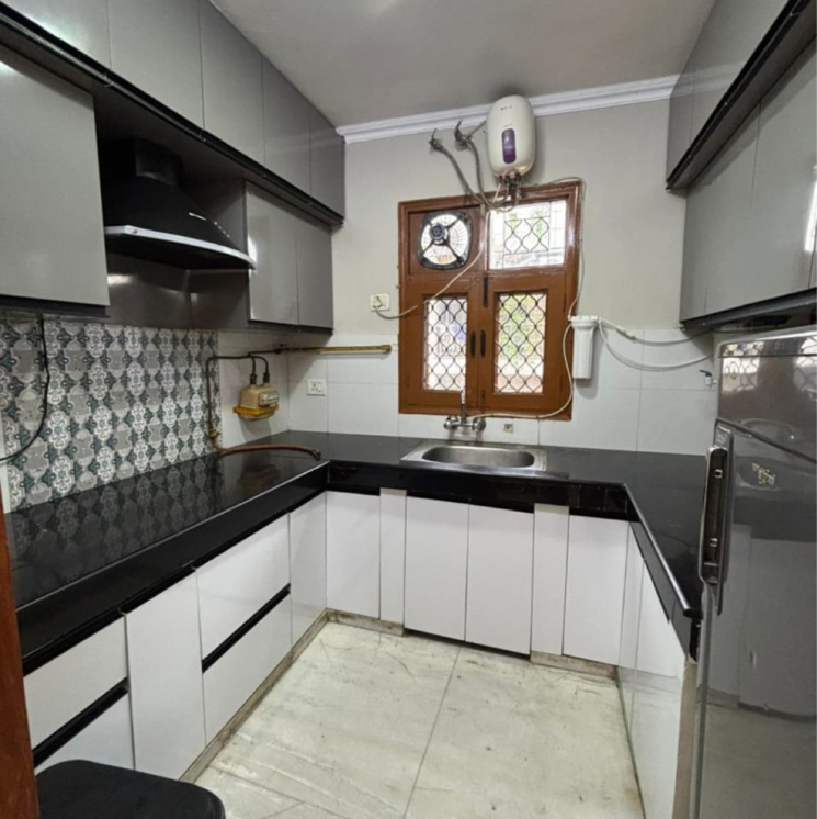 Kitchen, malviya nagar 2 Bedroom 1000 Sq.Ft. Builder Floor In Malviya Nagar Delhi 9287287