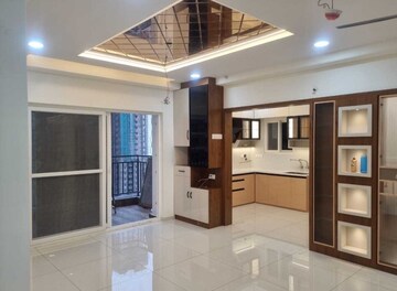 Living Room in 3 BHK Apartment at Rajapushpa Provincia, Narsingi – for Rent