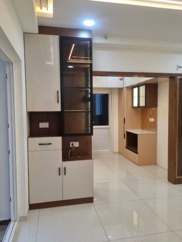 Kitchen in 3 BHK Apartment at Rajapushpa Provincia, Narsingi – for Rent