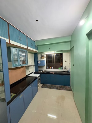 Kitchen in 1 BHK Apartment at Goregaon West View CHS, Goregaon West – for Rent