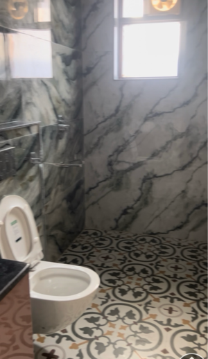 Bathroom in 3 BHK Builder Floor at Sector 23a – for Rent