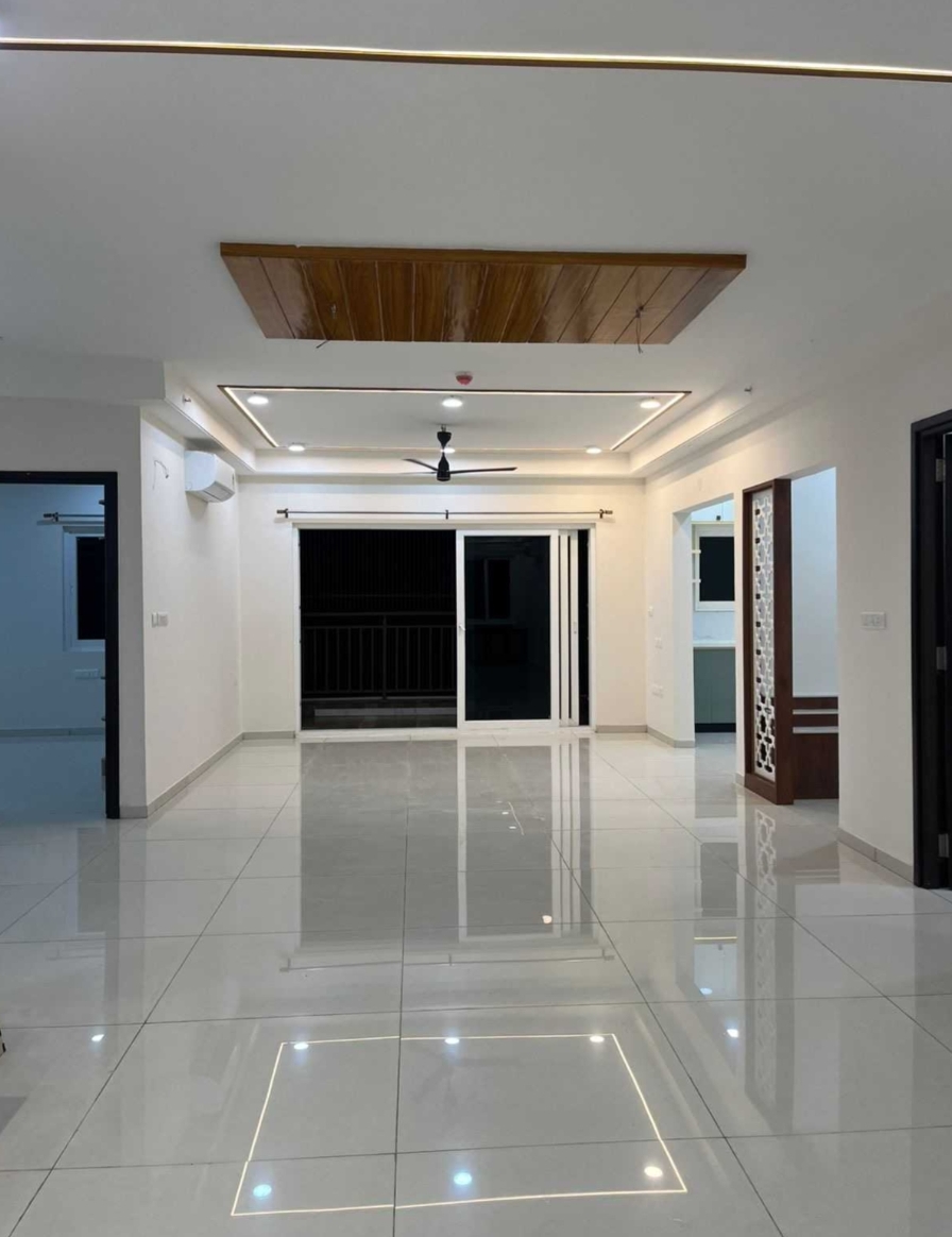 3 BHK + Pooja Room Apartment For Rent in Rajapushpa Provincia