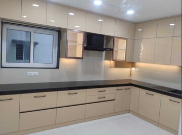 Kitchen in 3 BHK Apartment at Rajapushpa Eterna, Nanakramguda – for Rent