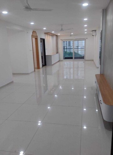 Building Lobby in 3 BHK Apartment at Rajapushpa Eterna, Nanakramguda – for Rent