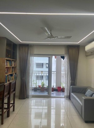 Living Room in 3 BHK Apartment at Lansum Etania, Gachibowli – for Rent