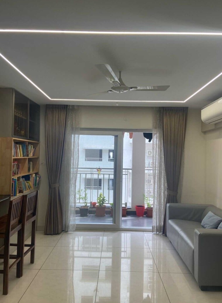 Living Room, lansum-etania 3 Bedroom 1890 Sq.Ft. Apartment In Gachibowli Hyderabad 9287336