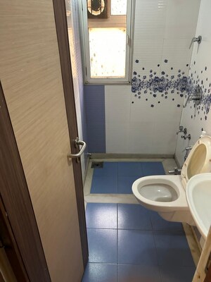 Bathroom in 2 BHK Apartment at Hiranandani Powai Park, Powai – for Rent