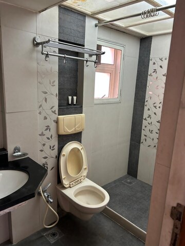 Bathroom in 2 BHK Apartment at Hiranandani Powai Park, Powai – for Rent