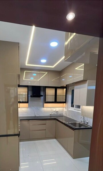 Kitchen in 3 BHK Apartment at Rajapushpa Provincia, Narsingi – for Rent