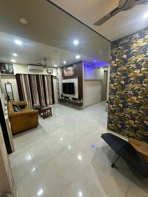 Living Room in 2 BHK Apartment at Sheth Vasant Oasis, Andheri East – for Sale