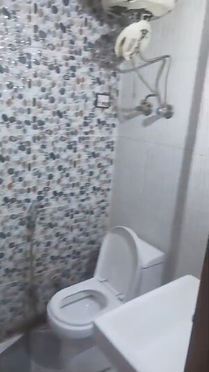 Bathroom in 2 BHK Independent House at Lajpat Nagar – for Rent