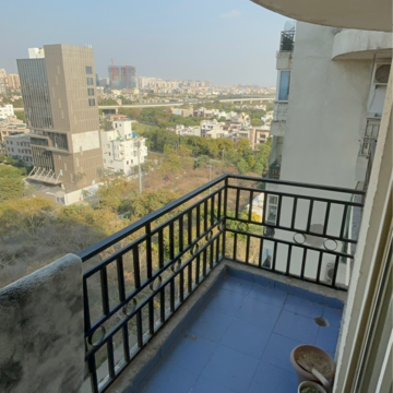 Balcony in 3 BHK Apartment at Gardenia Grace, Sector 61 – for Sale