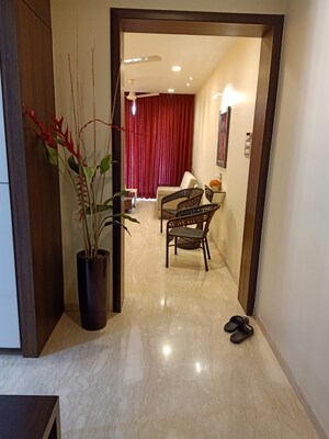 Living Room in 3 BHK Apartment at Oberoi Springs, Andheri West – for Rent