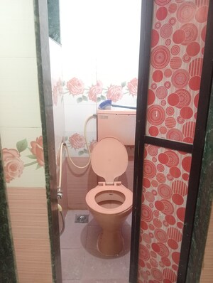 Bathroom in 1 BHK Apartment at Niwara Residency, Seawoods – for Rent