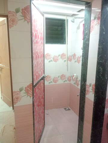 Bathroom in 1 BHK Apartment at Niwara Residency, Seawoods – for Rent