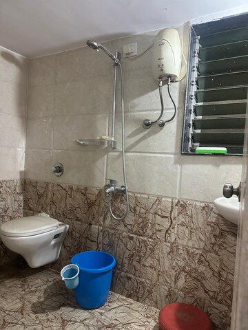 Bathroom in 1 BHK Apartment at Balaji Residency, Tembhode – for Sale