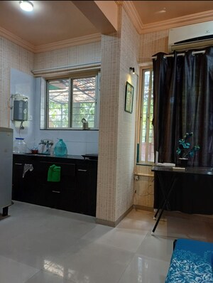 Living Room in 1 RK Apartment at Ganga Orchad Phase II, Mundhwa – for Rent