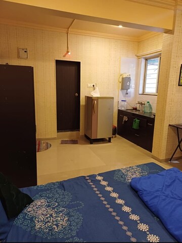 Bedroom in 1 RK Apartment at Ganga Orchad Phase II, Mundhwa – for Rent