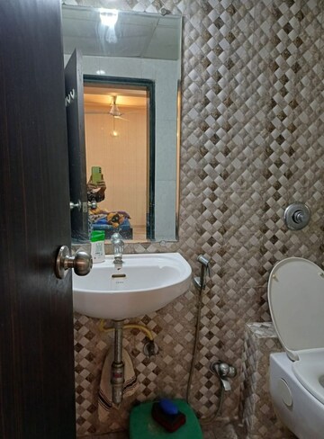 Bathroom in 1 RK Apartment at Ganga Orchad Phase II, Mundhwa – for Rent