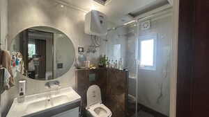 Bathroom in 4 BHK Builder Floor at Chittaranjan Park – for Sale