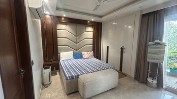 Bedroom in 4 BHK Builder Floor at Chittaranjan Park – for Sale