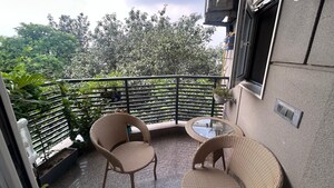 Balcony in 4 BHK Builder Floor at Chittaranjan Park – for Sale